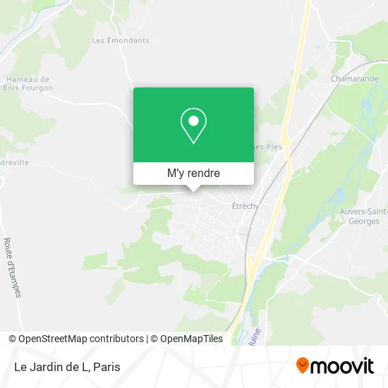 Le Jardin de L plan