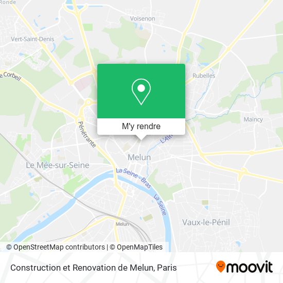 Construction et Renovation de Melun plan