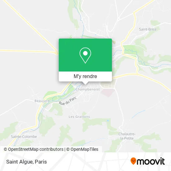 Saint Algue plan