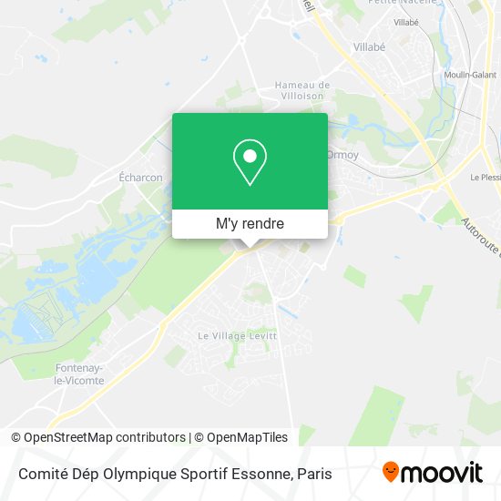 Comité Dép Olympique Sportif Essonne plan