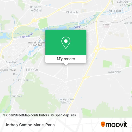 Jorba y Campo Marie plan