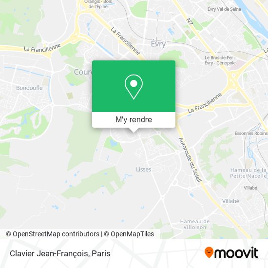Clavier Jean-François plan