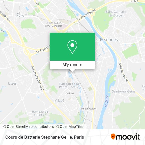 Cours de Batterie Stephane Geille plan