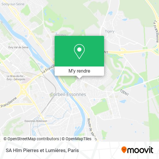 SA Hlm Pierres et Lumières plan