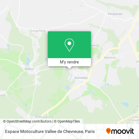 Espace Motoculture Vallee de Chevreuse plan