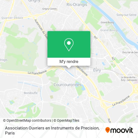 Association Ouvriers en Instruments de Precision plan