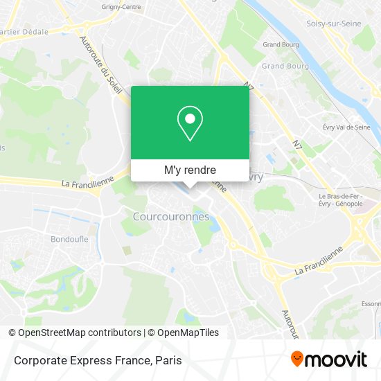 Corporate Express France plan