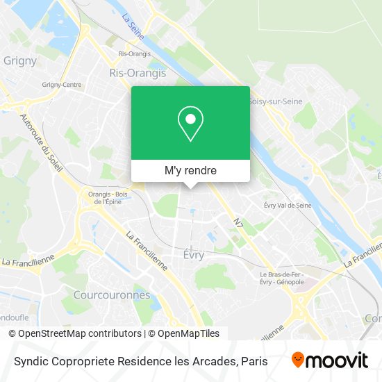 Syndic Copropriete Residence les Arcades plan
