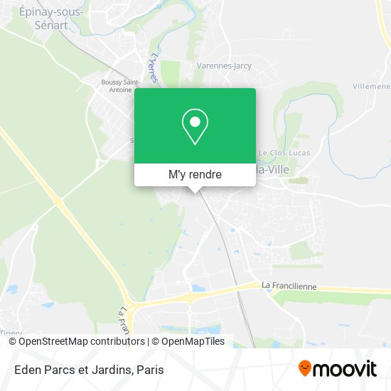 Eden Parcs et Jardins plan