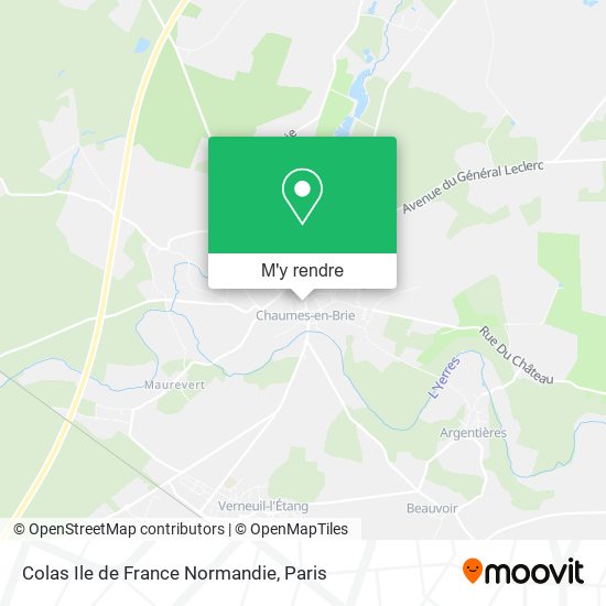 Colas Ile de France Normandie plan