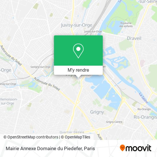 Mairie Annexe Domaine du Piedefer plan