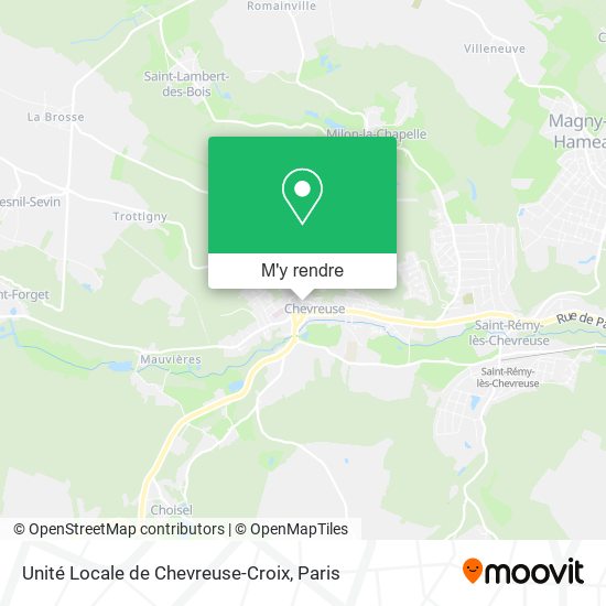 Unité Locale de Chevreuse-Croix plan