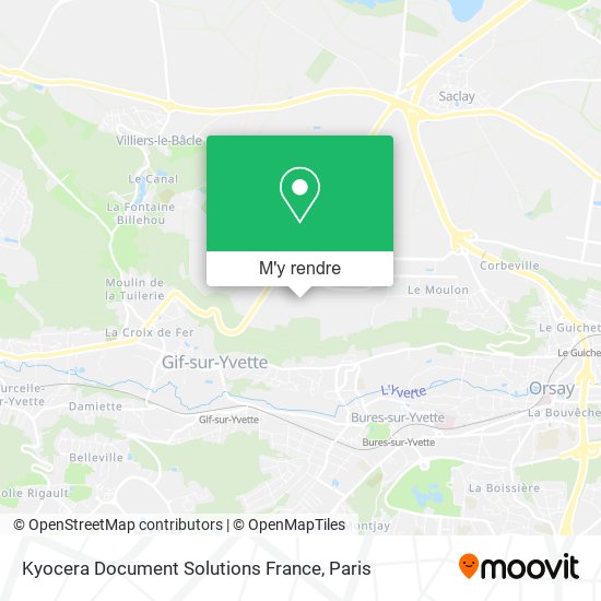 Kyocera Document Solutions France plan