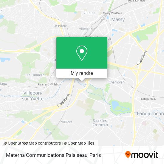 Materna Communications Palaiseau plan