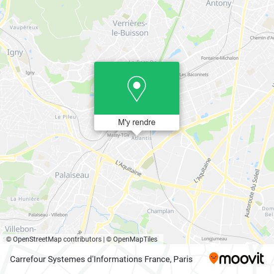 Carrefour Systemes d'Informations France plan