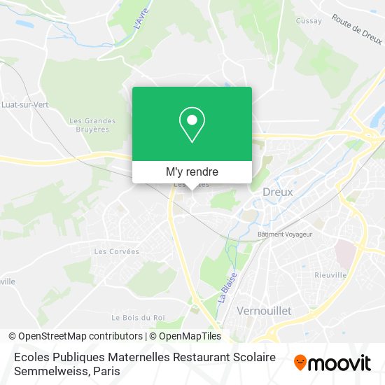 Ecoles Publiques Maternelles Restaurant Scolaire Semmelweiss plan