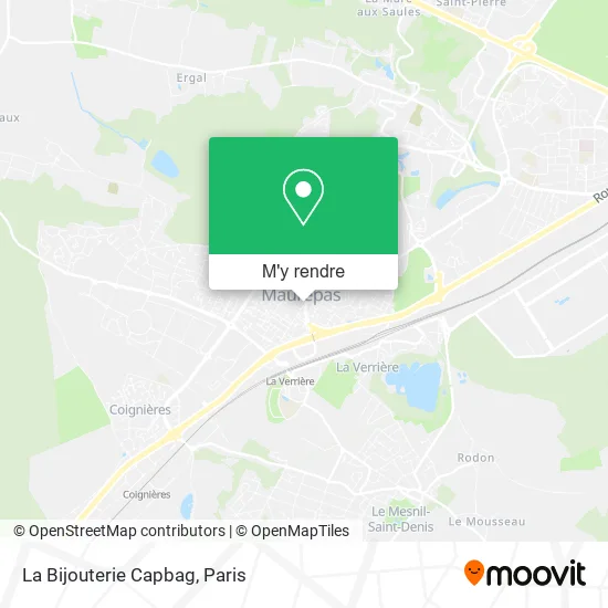 La Bijouterie Capbag plan