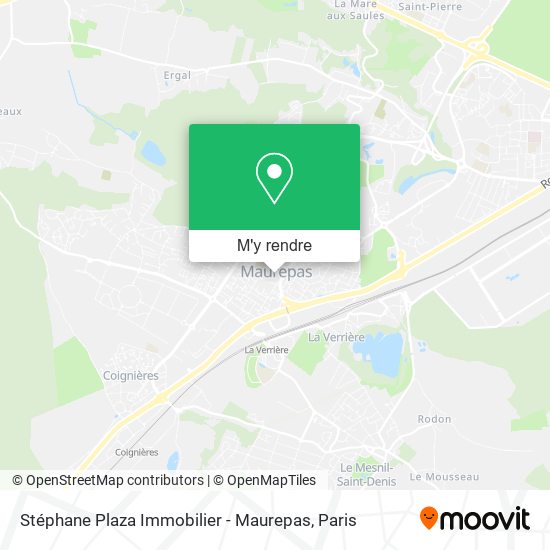Stéphane Plaza Immobilier - Maurepas plan