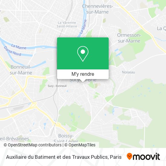 Auxiliaire du Batiment et des Travaux Publics plan