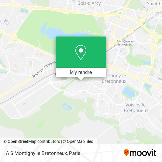 A S Montigny le Bretonneux plan
