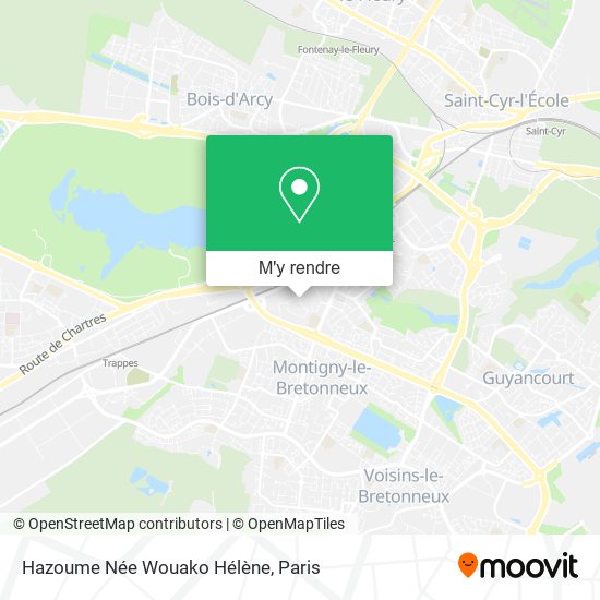 Hazoume Née Wouako Hélène plan
