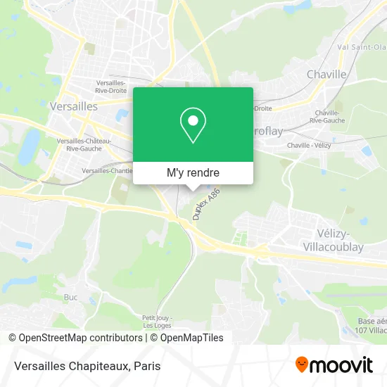 Versailles Chapiteaux plan