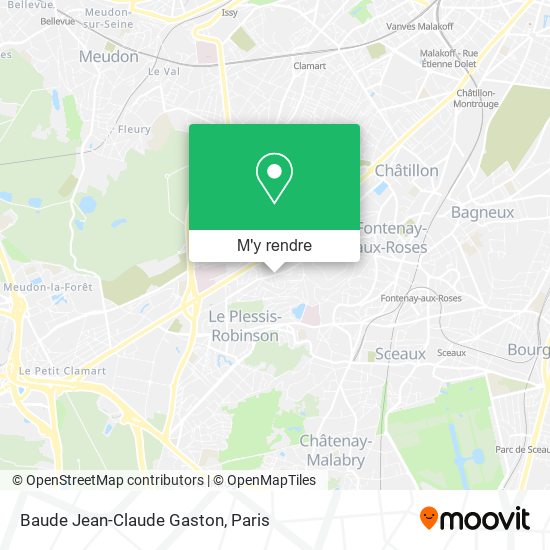 Baude Jean-Claude Gaston plan