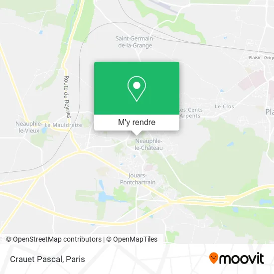 Crauet Pascal plan