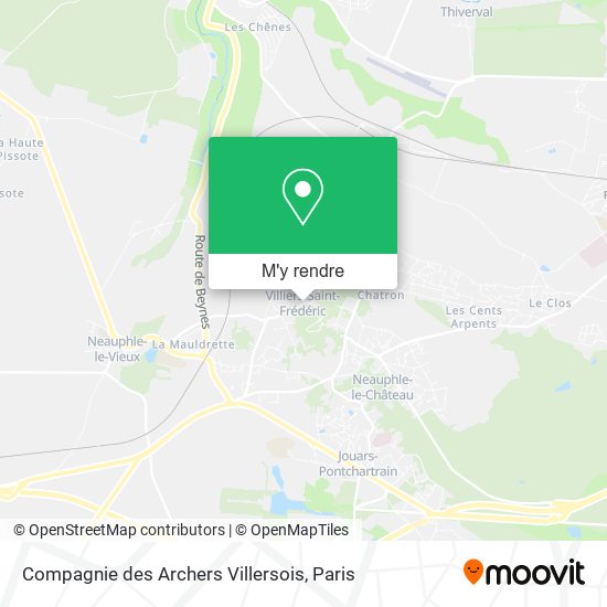 Compagnie des Archers Villersois plan