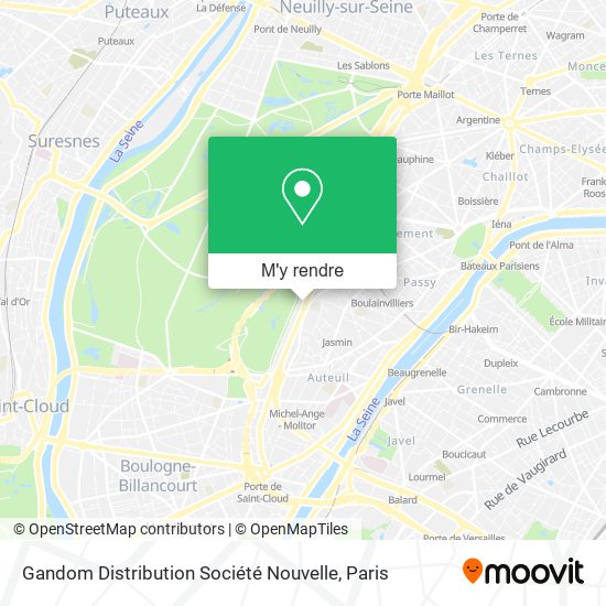 Gandom Distribution Société Nouvelle plan