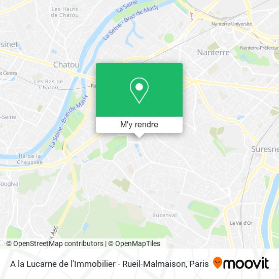 A la Lucarne de l'Immobilier - Rueil-Malmaison plan