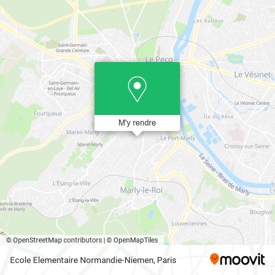 Ecole Elementaire Normandie-Niemen plan