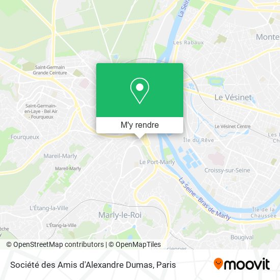 Société des Amis d'Alexandre Dumas plan