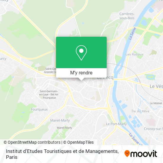 Institut d'Etudes Touristiques et de Managements plan