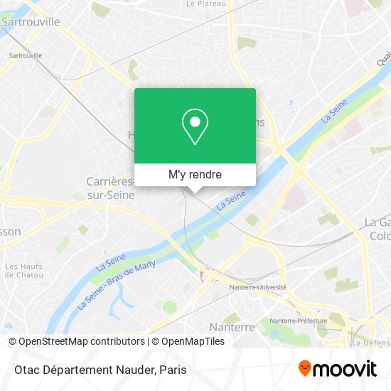 Otac Département Nauder plan