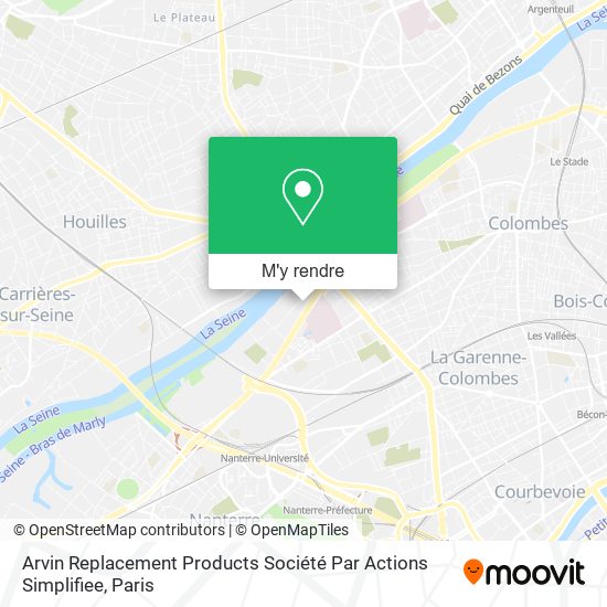 Arvin Replacement Products Société Par Actions Simplifiee plan