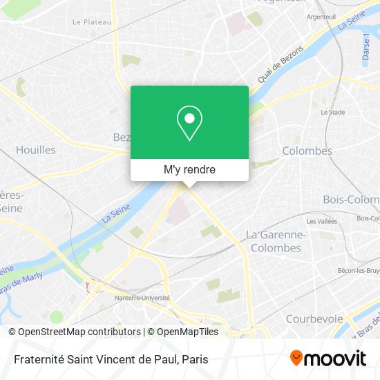 Fraternité Saint Vincent de Paul plan