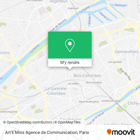 Art'E'Miss Agence de Communication plan