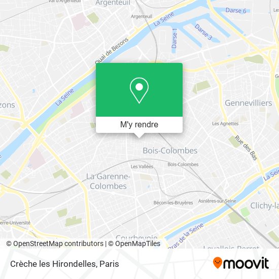 Crèche les Hirondelles plan