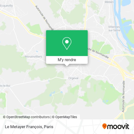 Le Metayer François plan