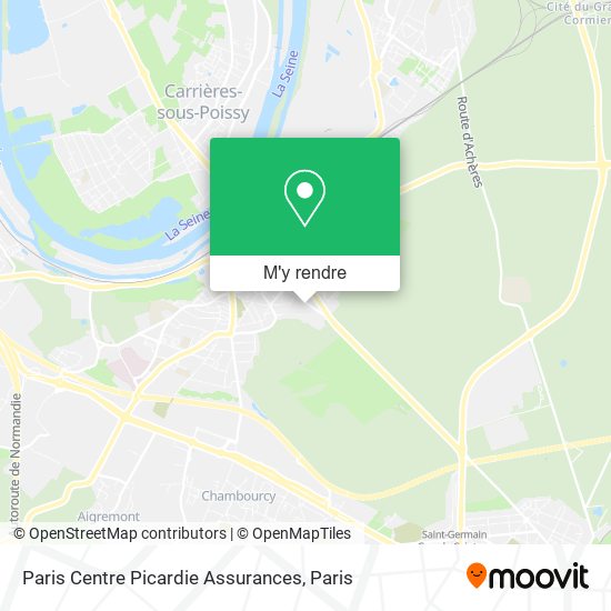Paris Centre Picardie Assurances plan