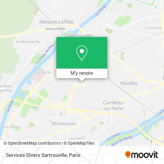 Services Divers Sartrouville plan