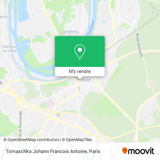 Tomaschko Johann Francois Antoine plan