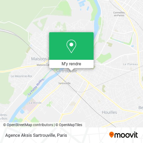 Agence Aksis Sartrouville plan