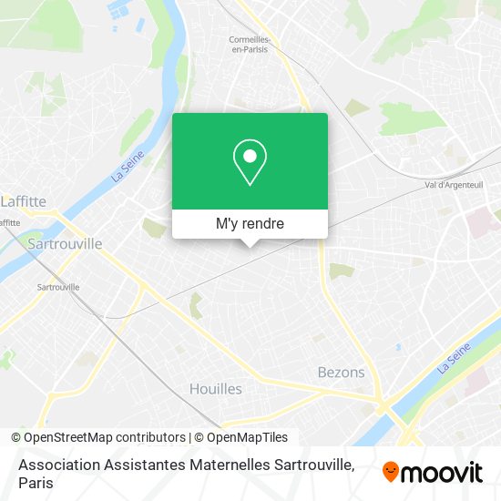 Association Assistantes Maternelles Sartrouville plan