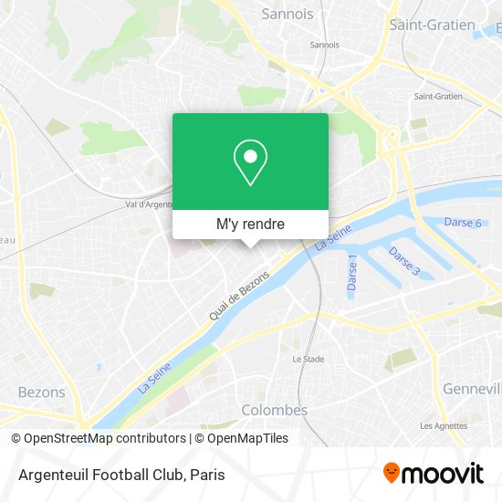 Argenteuil Football Club plan