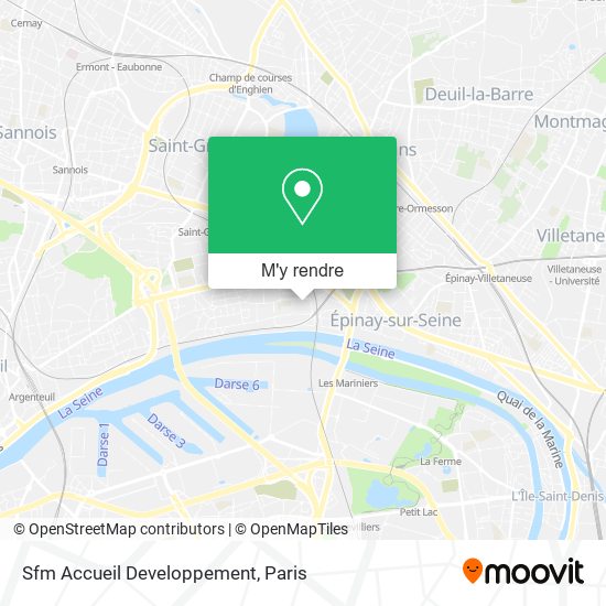 Sfm Accueil Developpement plan