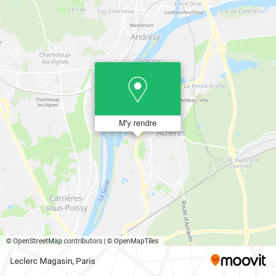 Leclerc Magasin plan