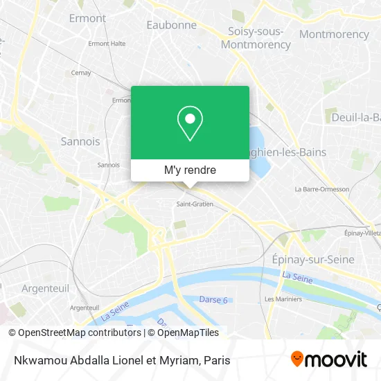 Nkwamou Abdalla Lionel et Myriam plan