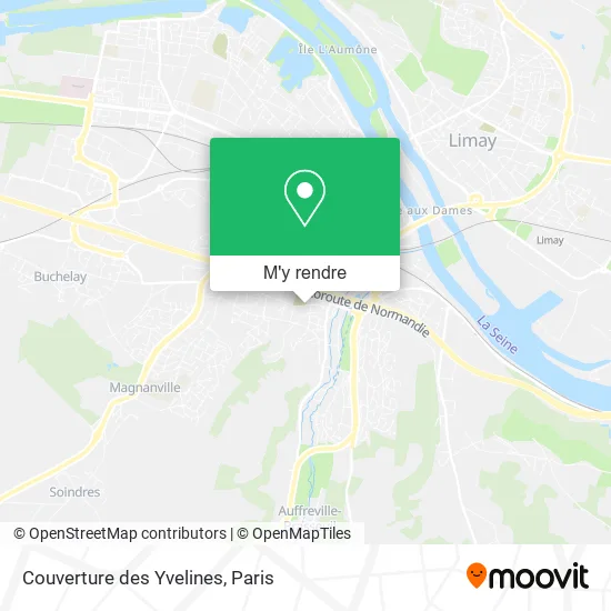 Couverture des Yvelines plan